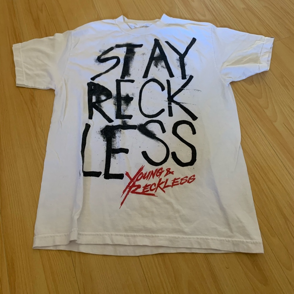 Young & Reckless White Tee Shirt